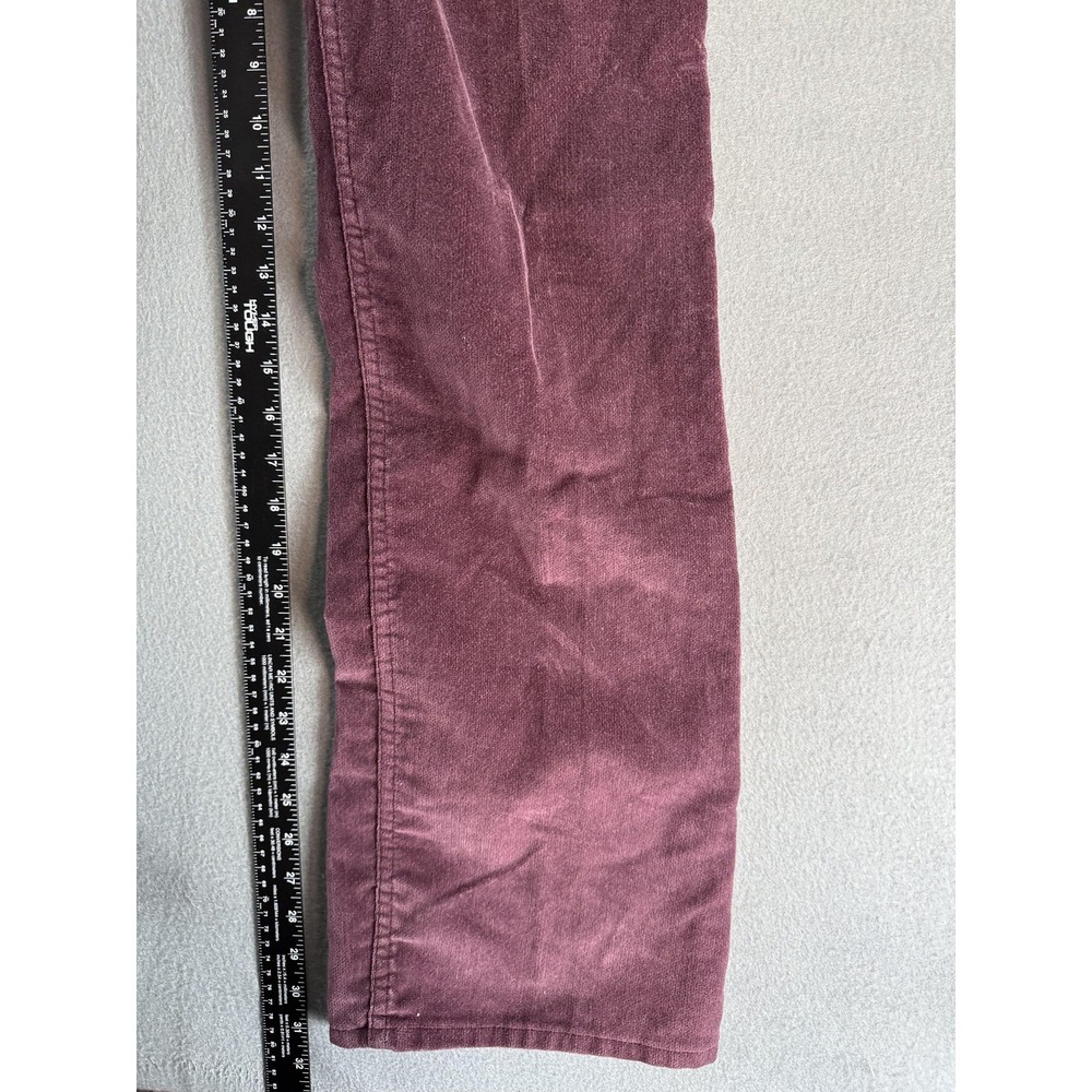 VTG Levi's Corduroy Pants Mens 34x32 Purple Regular Fit Straight Casual Move On - Picture 7 of 12
